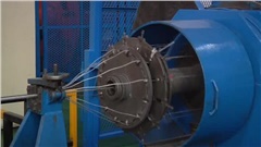 陜北到湖北O(jiān)PGW光纖復合架空地線線路工程正在施工