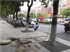 光纜入地，市內(nèi)通信線路改造工程